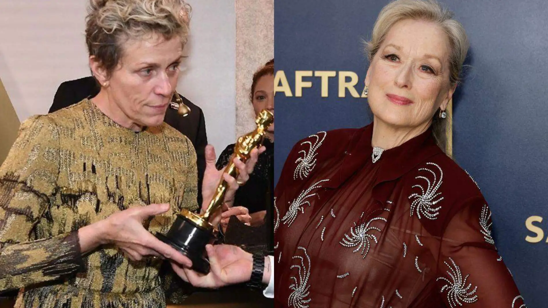 Frances McDormand-Meryl Streep 